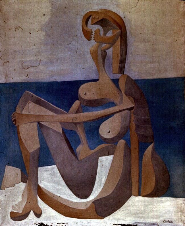 Pablo Picasso Seated Bather